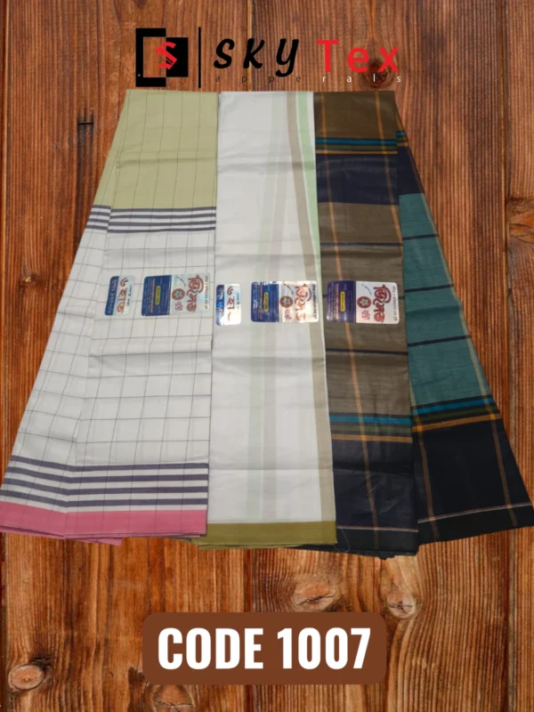 Decent Lungi - Comb Pack - 3pcs